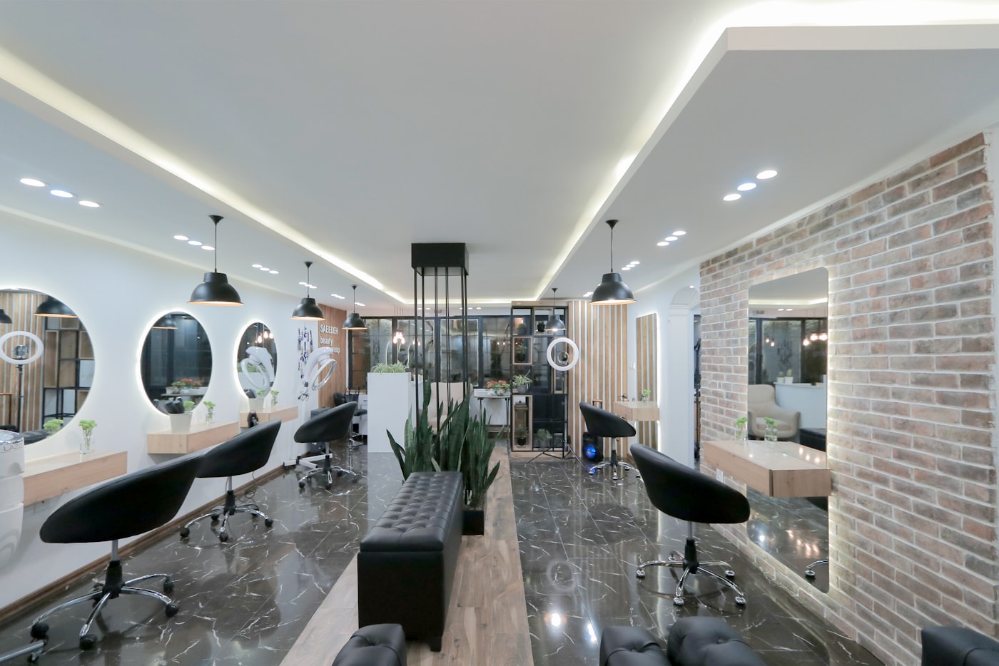 The Maison Lumière styling suite — warm minimalist interior